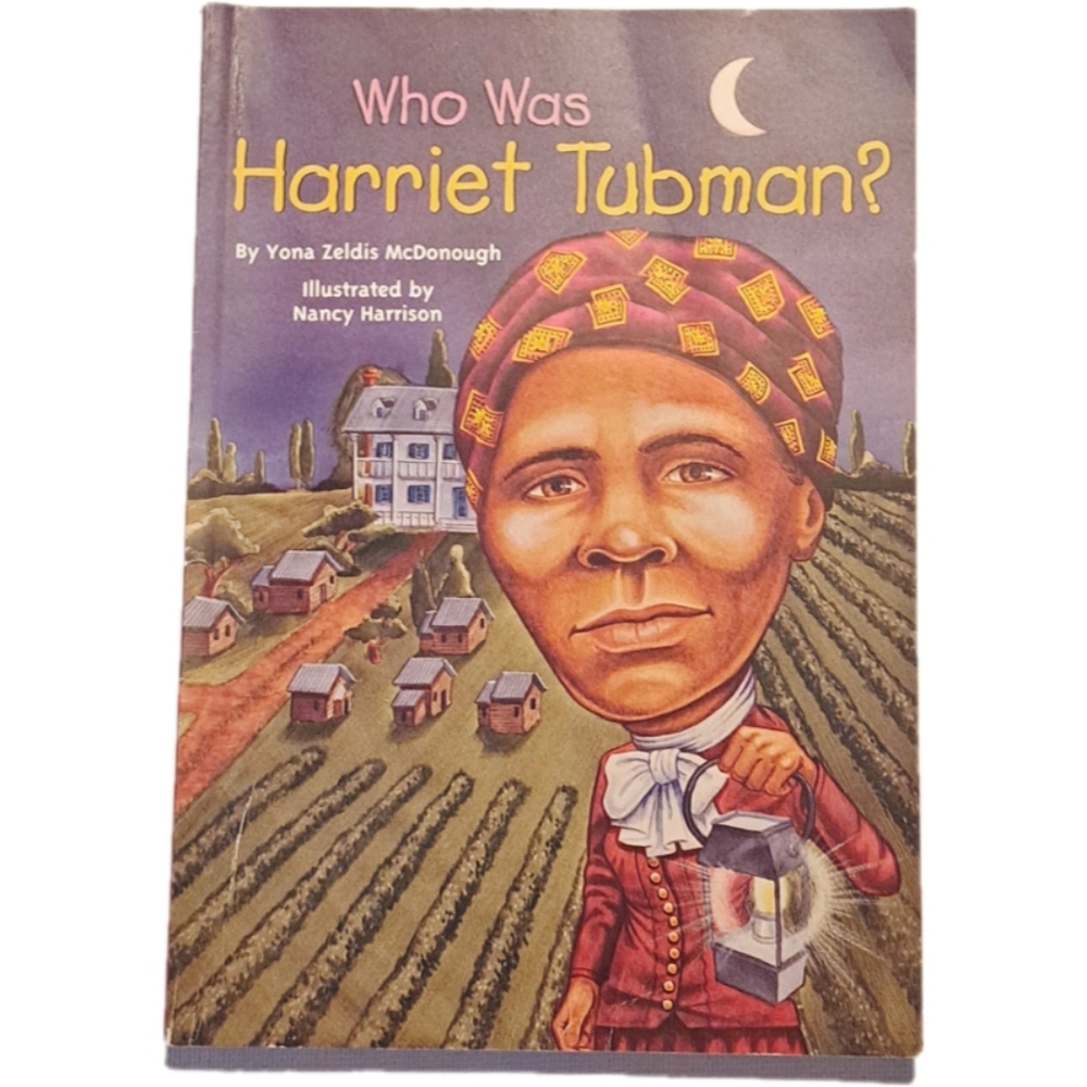 4/$15 🌻 Who Was Harriet Tubman? Soft Cover Book